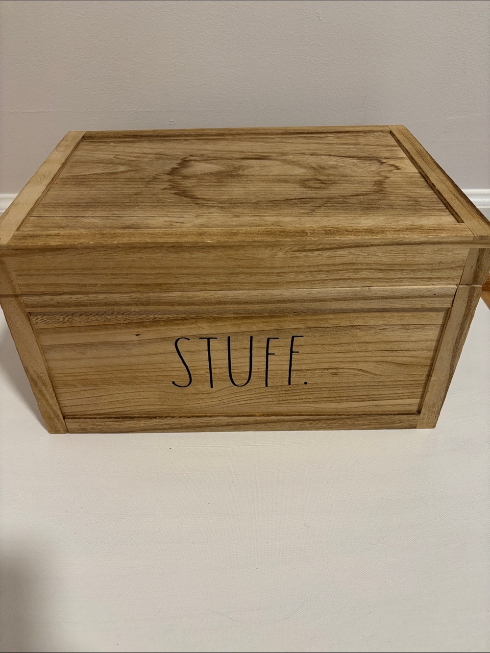 Rae Dunn Rustic “STUFF” & THINGS Storage Box’s - Picture 2 of 10
